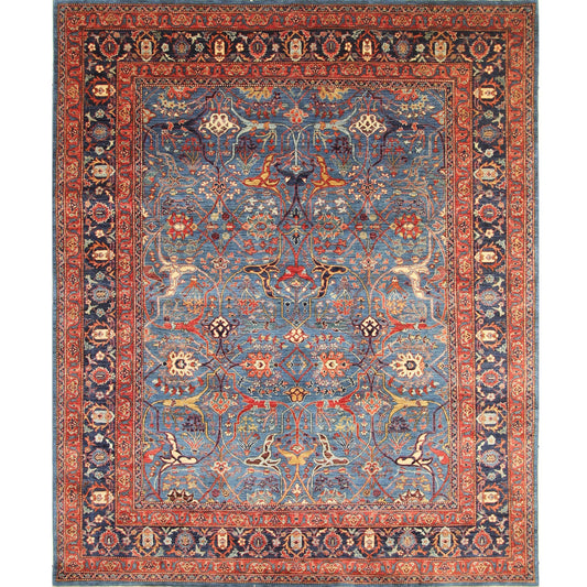 ARYANA ARYAN BLUE / NAVY 8'1" X 9'10"