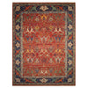 ARYANA BIJAR RED / NAVY 9'2" X 12'2"