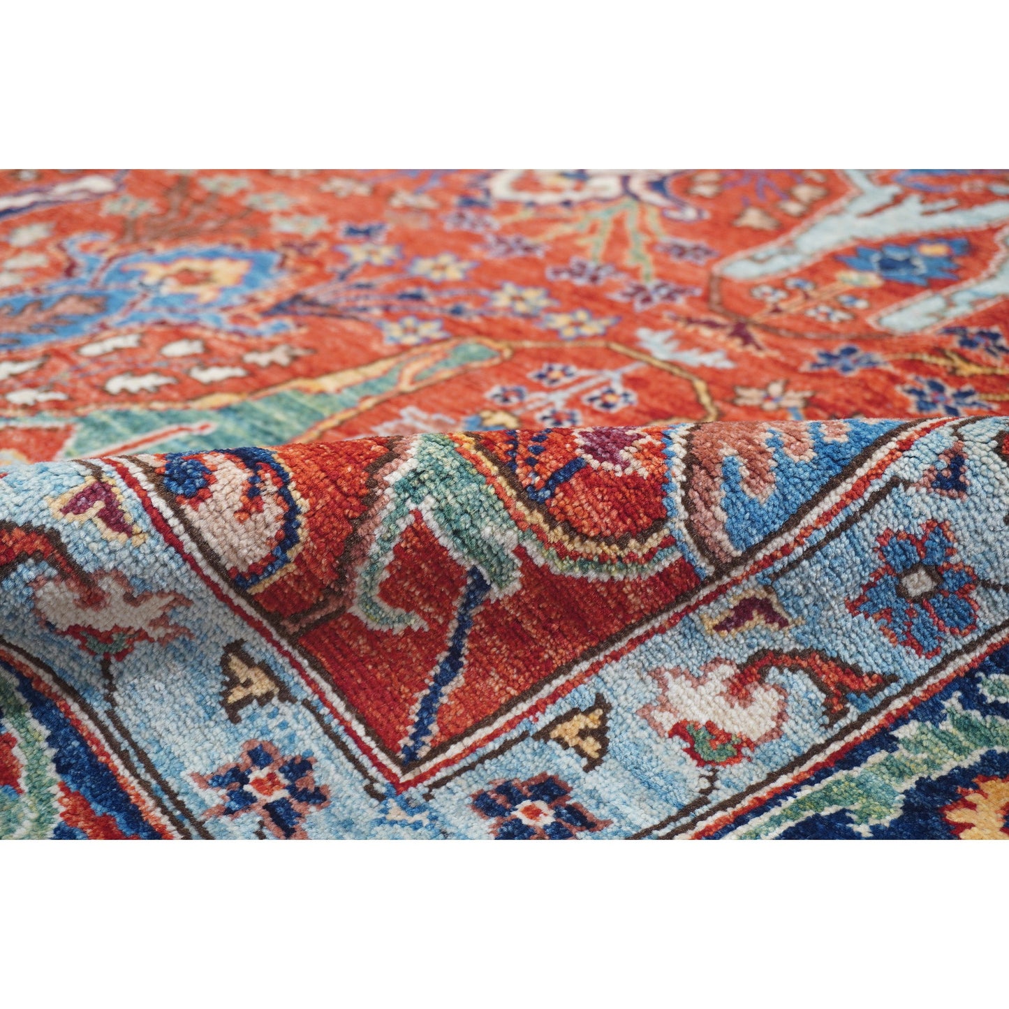 ARYANA BIJAR RED / NAVY 9'2" X 12'2"