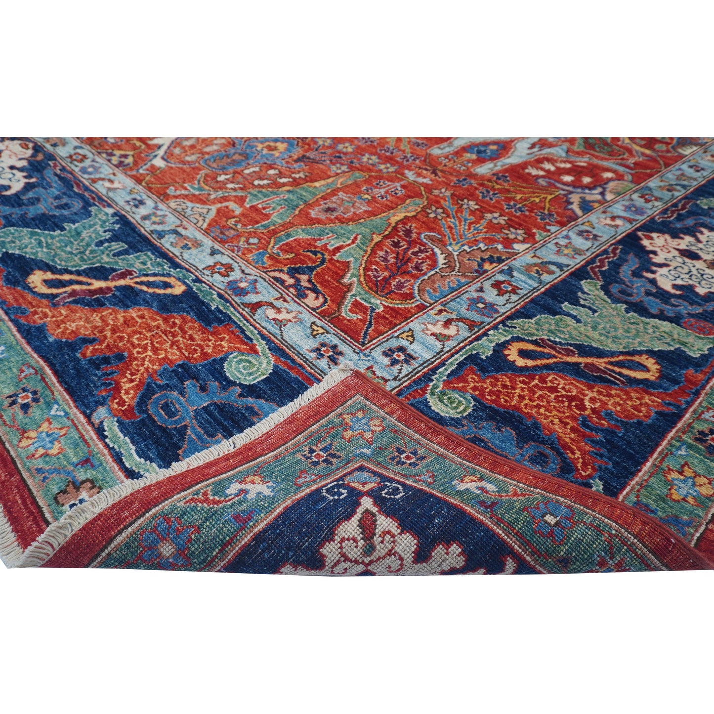 ARYANA BIJAR RED / NAVY 9'2" X 12'2"