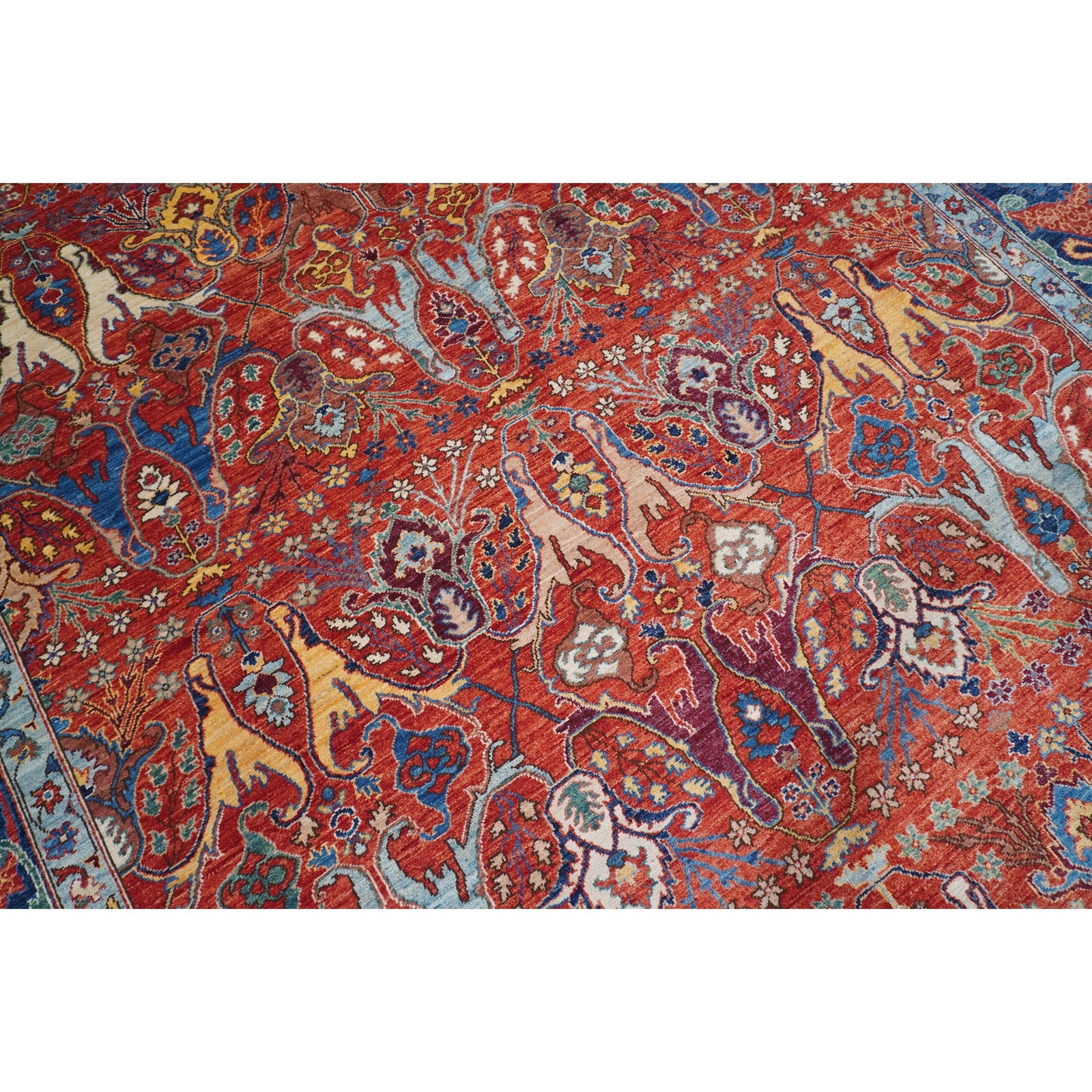 ARYANA BIJAR RED / NAVY 9'2" X 12'2"