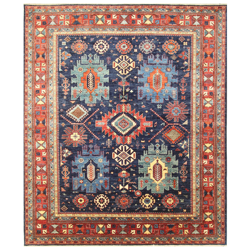 ARYANA ARYAN NAVY / RED 8'5" X 10'1"