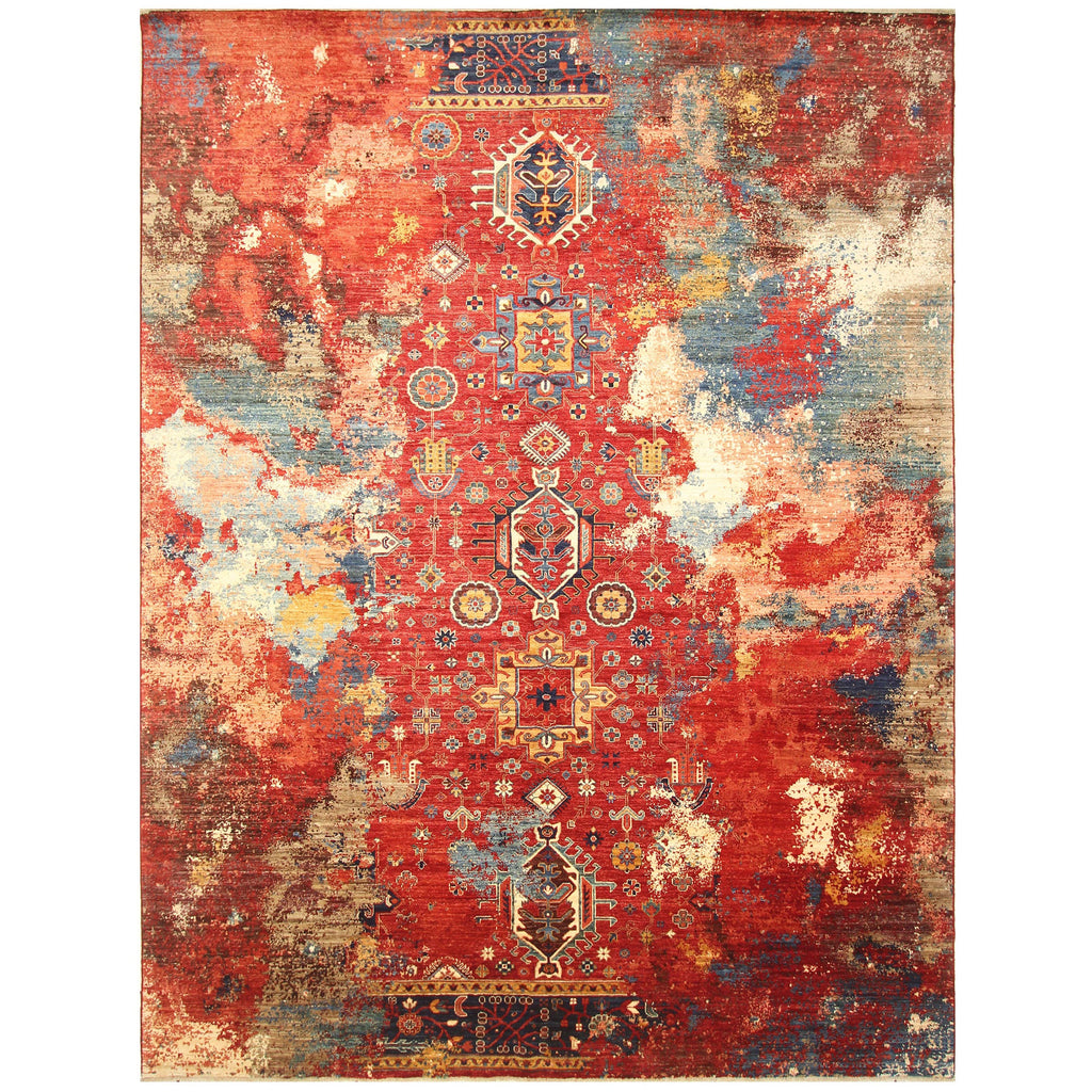 ARYANA MAMAB RED / MULTI 9'1" X 12'
