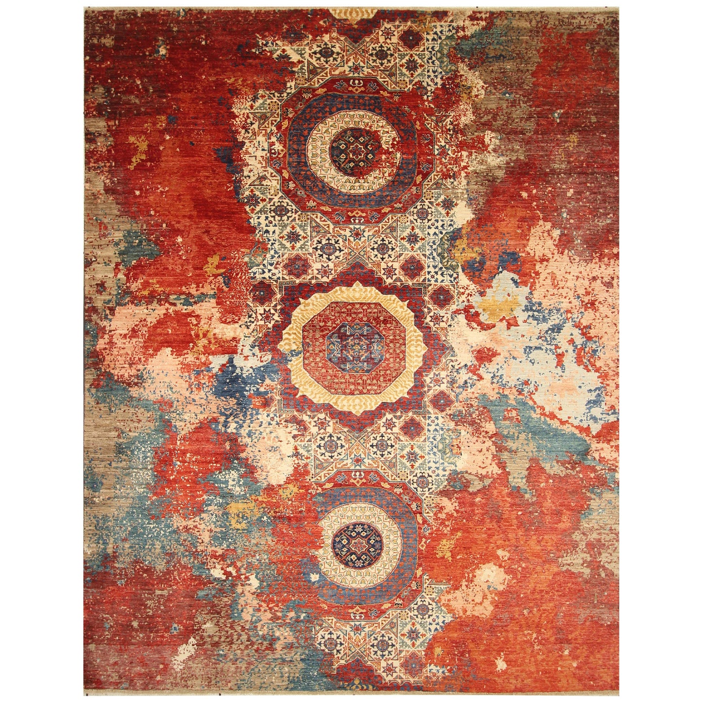 ARYANA MAMAB CREAM / MULTI 8'1" X 9'9"