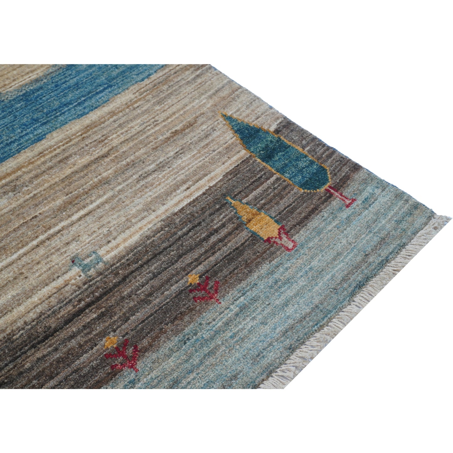 ARYANA GABEH BEIGE / MULTI 8' X 9'8"