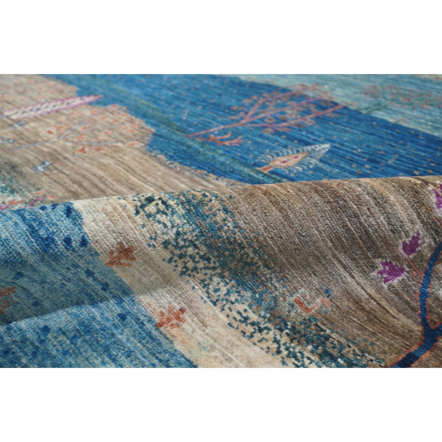 ARYANA GABEH BLUE / MULTI 5'8" X 8'11"