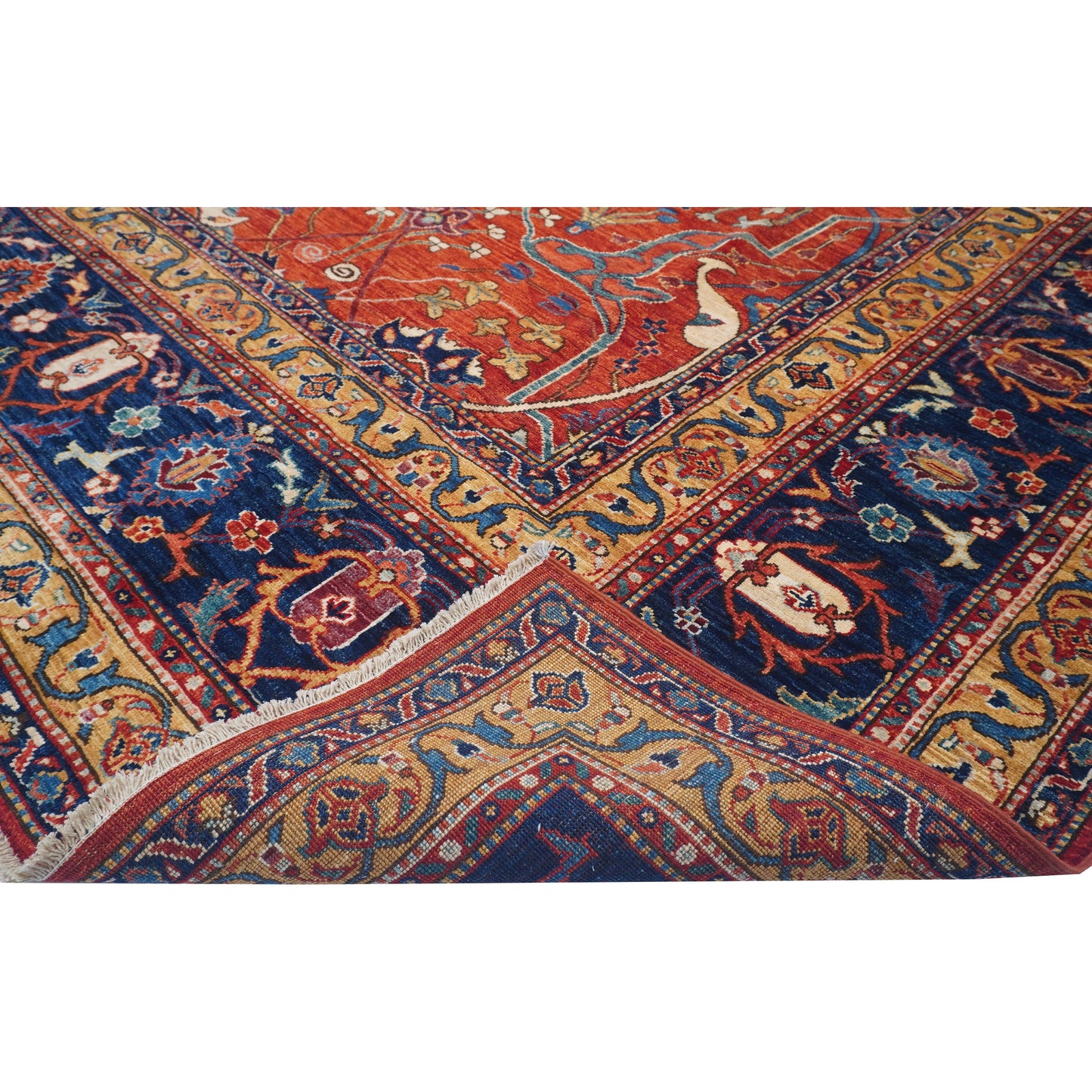 ARYANA ARYAN RED / NAVY 9'9" X 13'6"