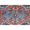 ARYANA HERIZ RED / NAVY 7'10" X 9'10"