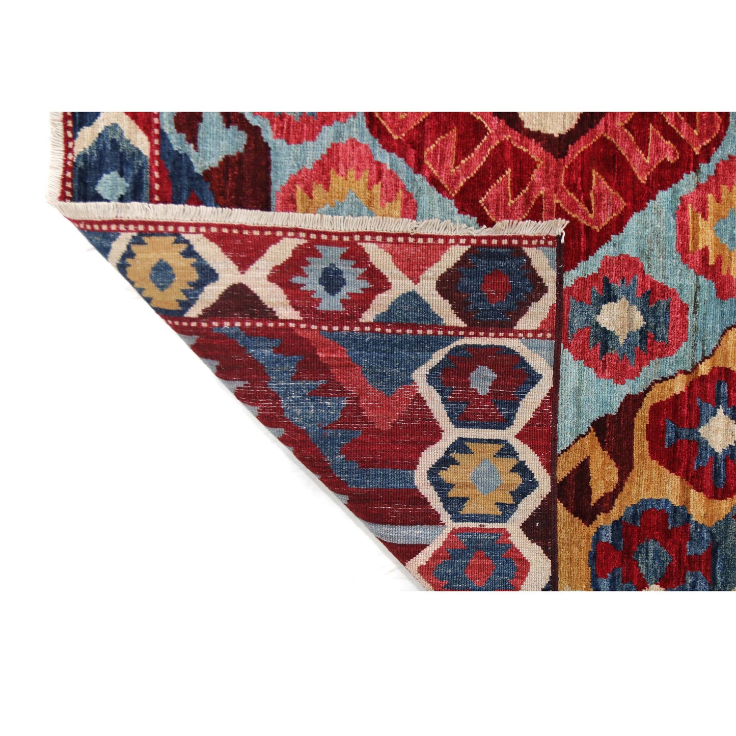 ARYANA KILIM IVORY / RED 9'10" X 13'10"