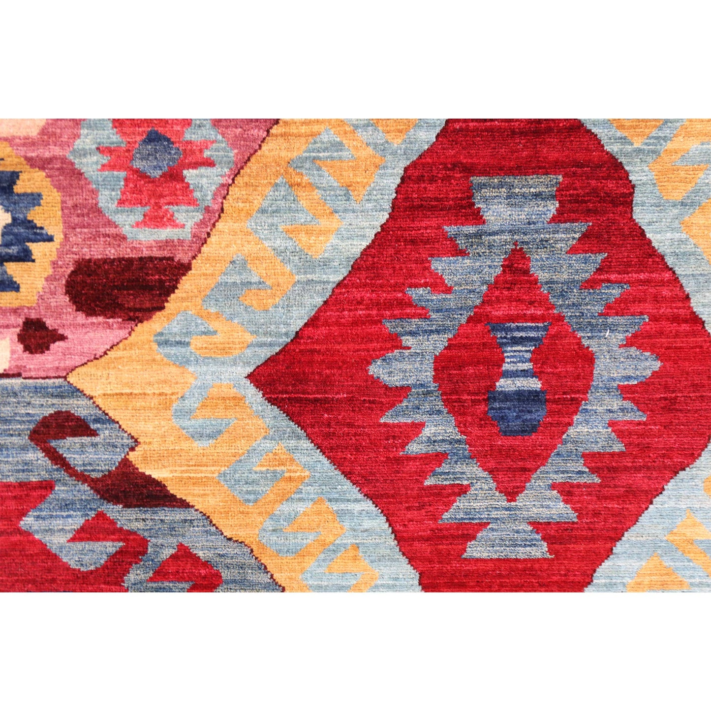 ARYANA KILIM IVORY / RED 9'10" X 13'10"