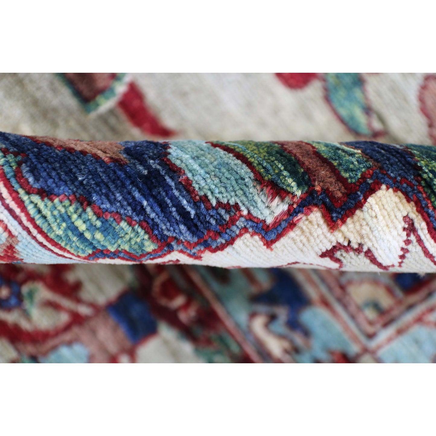 ARYANA ARYAN LIGHT GREEN / LIGHT GREEN 11'6" X 17'