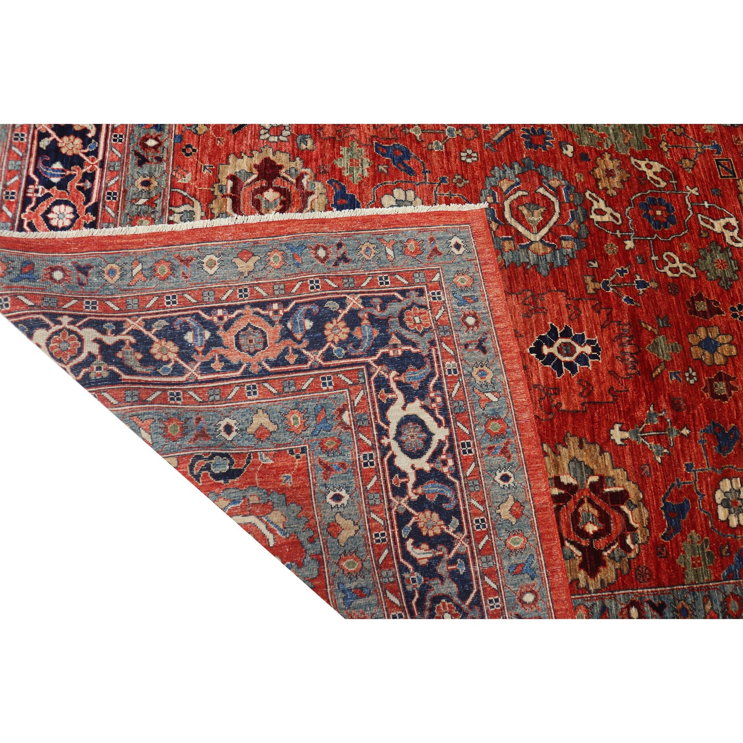 ARYANA ARYAN RUST / NAVY 10'4" X 14'5"