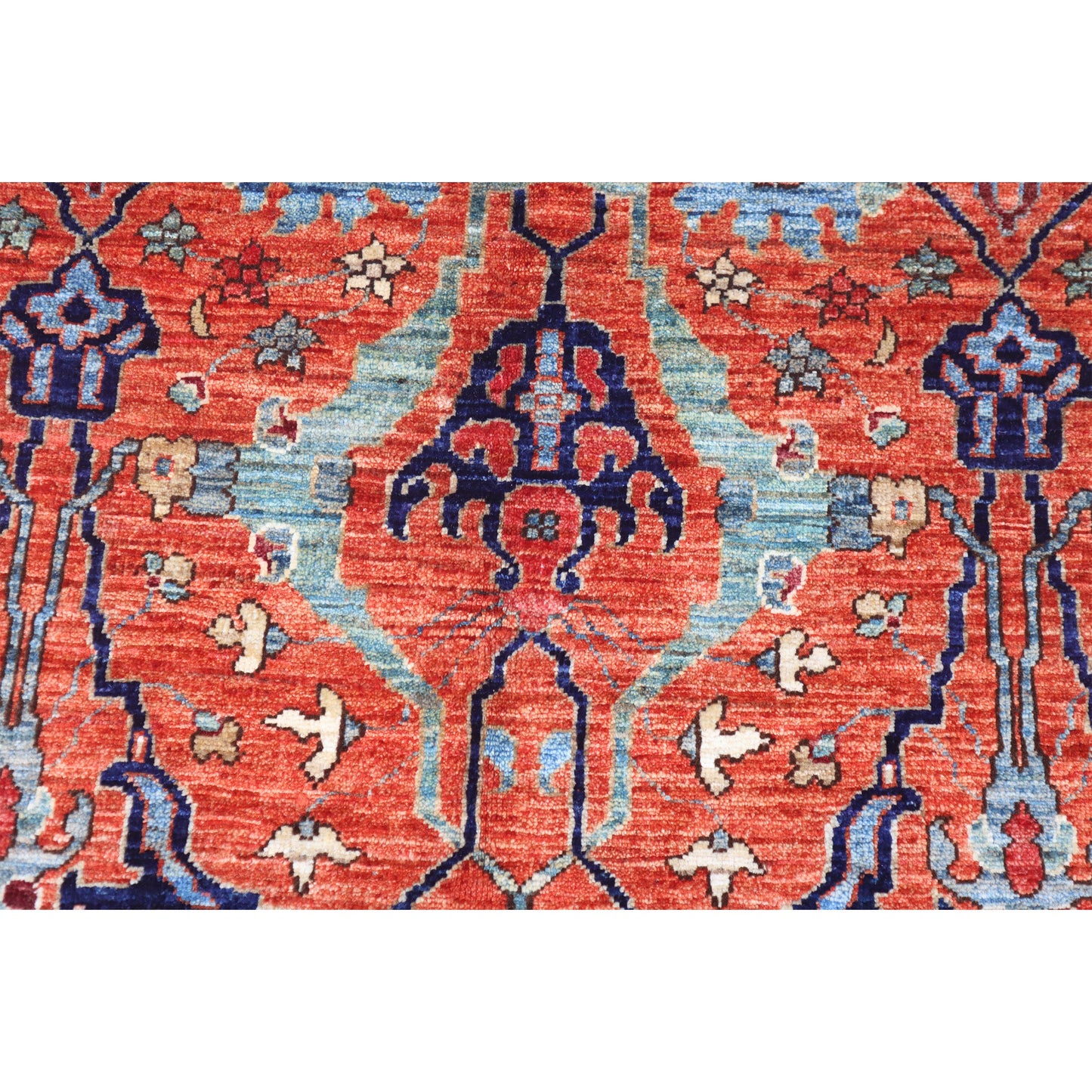 ARYANA ARYAN RUST / NAVY 8'4" X 9'8"