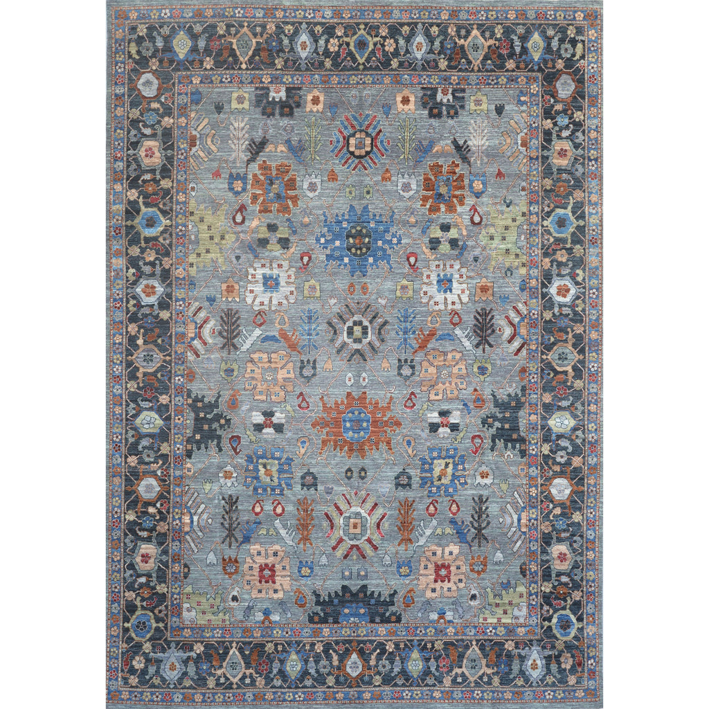 ARYANA ARYAN GREY / BLACK 9' X 12'1"