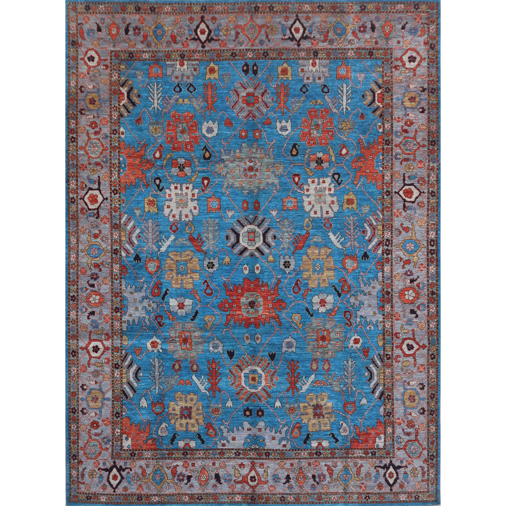 ARYANA ARYAN BLUE / GREY 8'11" X 11'4"