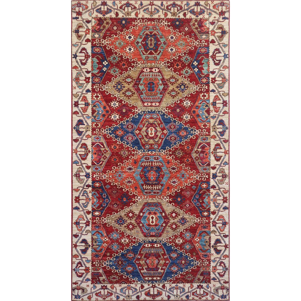 ARYANA ARYAN RUST / IVORY 6'1" X 11'5"
