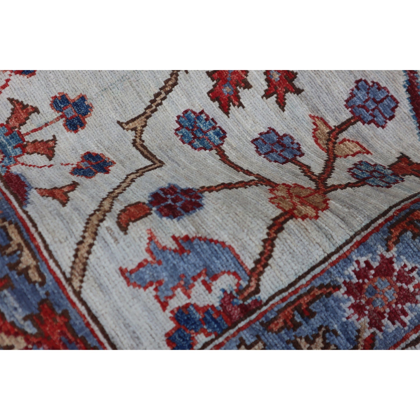 ARYANA ARYAN IVORY / GREEN 2'7" X 10'4"