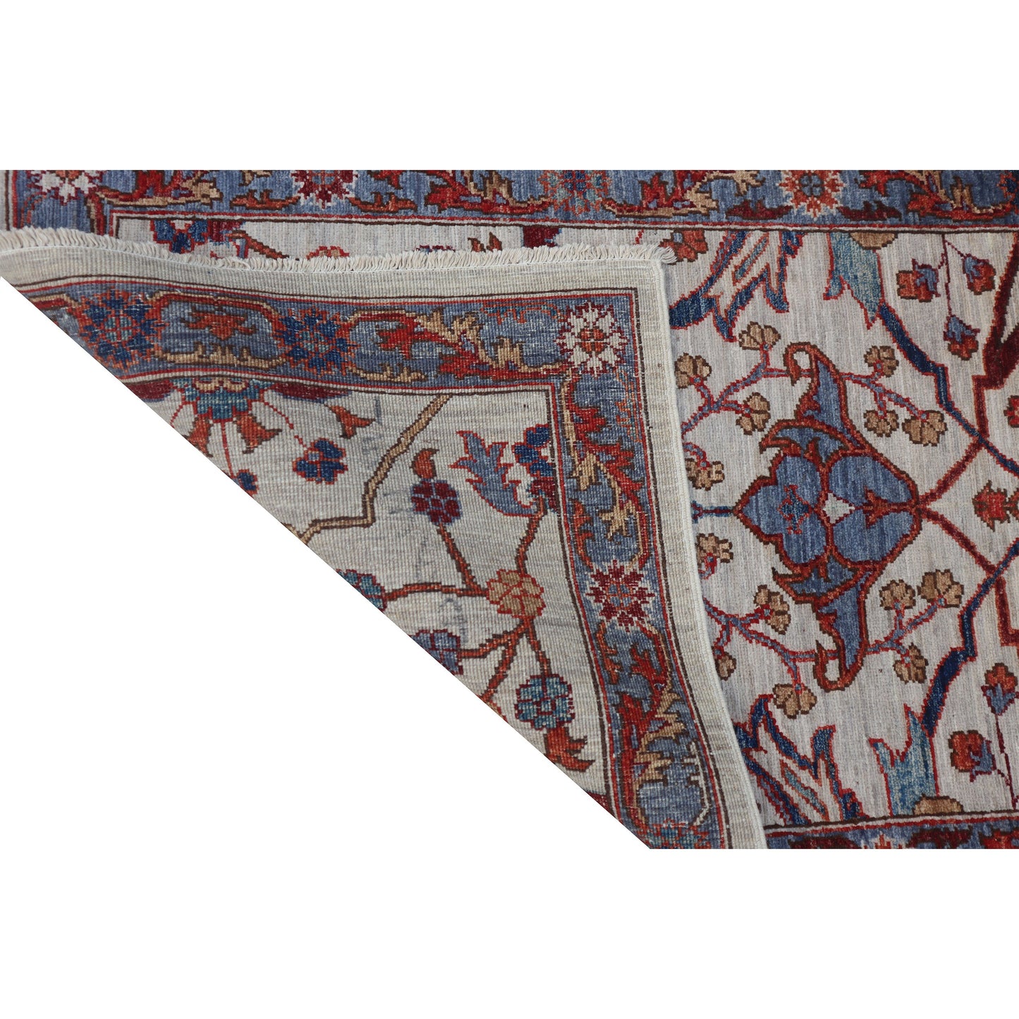 ARYANA ARYAN IVORY / GREEN 2'7" X 10'4"