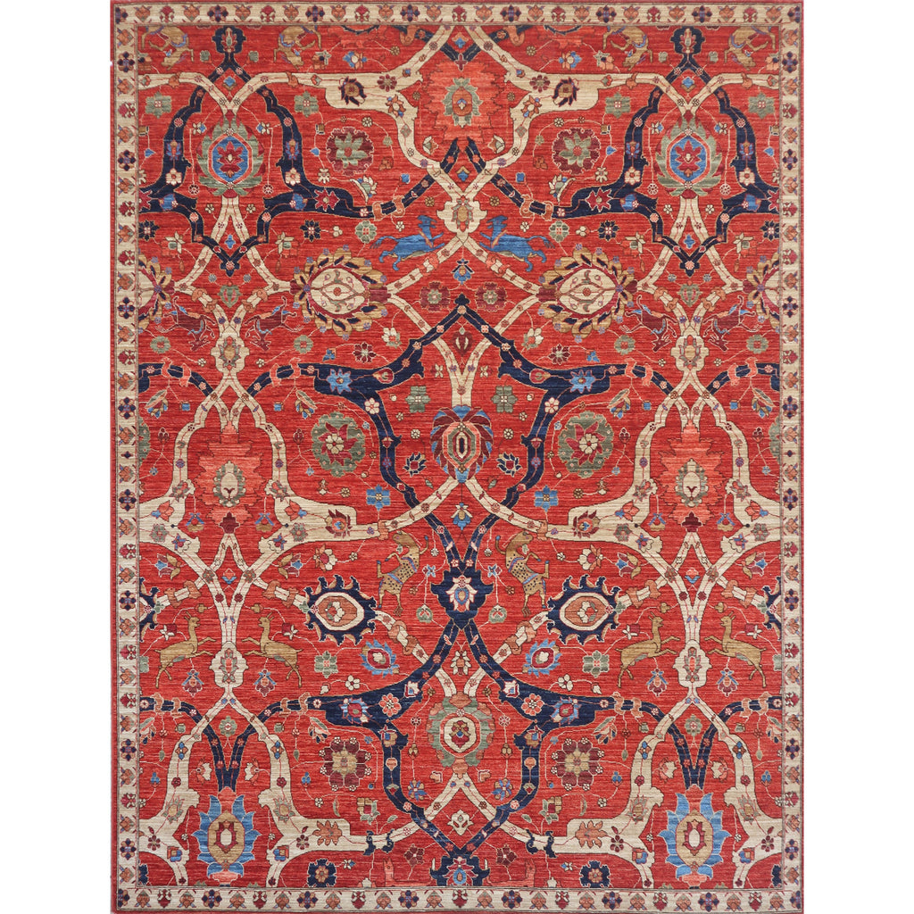 ARYANA ARYAN RUST / IVORY 8'2" X 10'3"