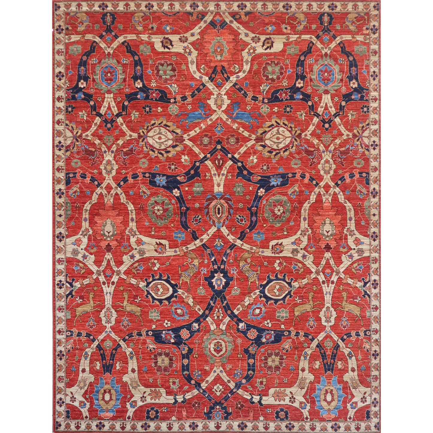 ARYANA ARYAN RUST / IVORY 8'2" X 10'3"
