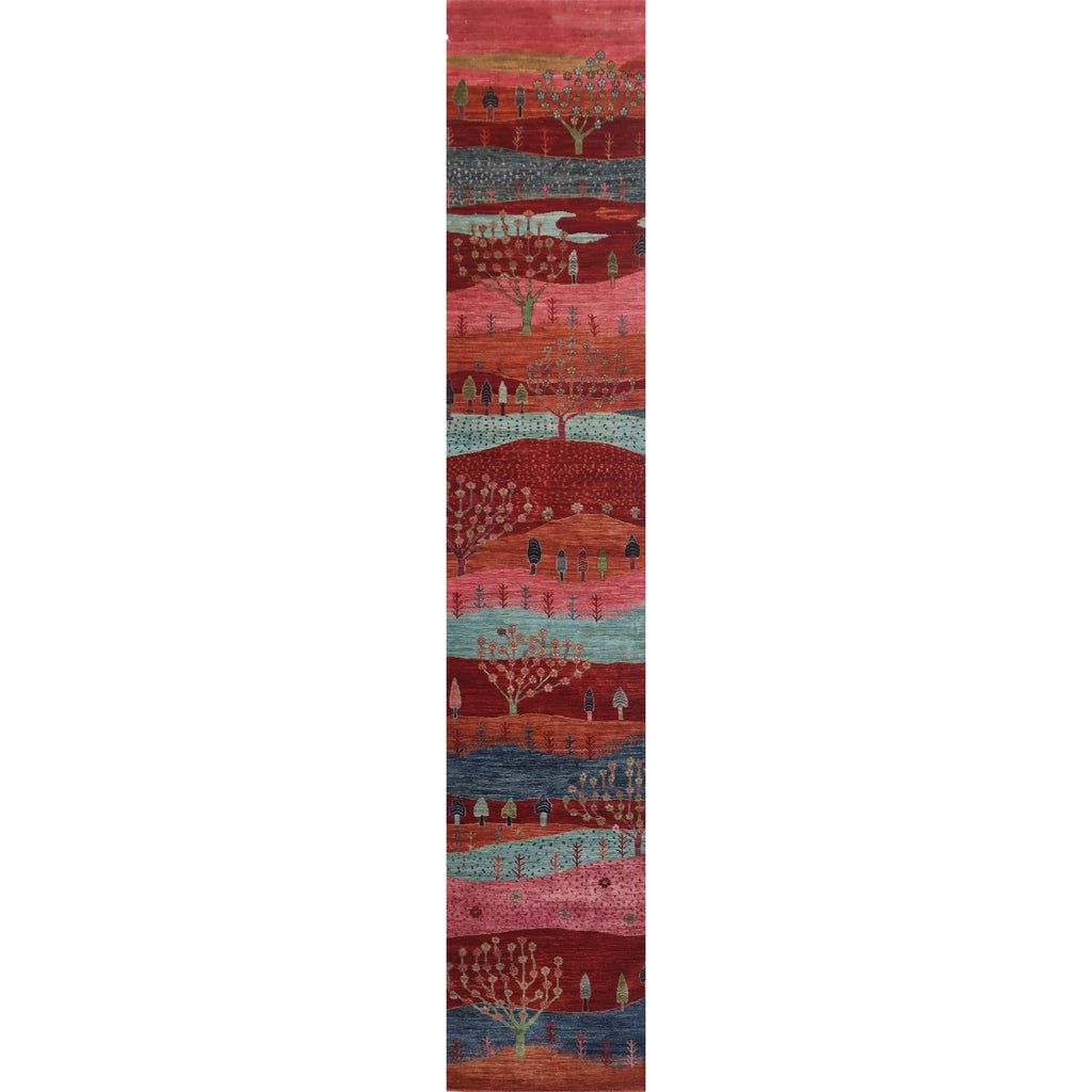 ARYANA GABEH RUST / RED 2'5" X 13'6"
