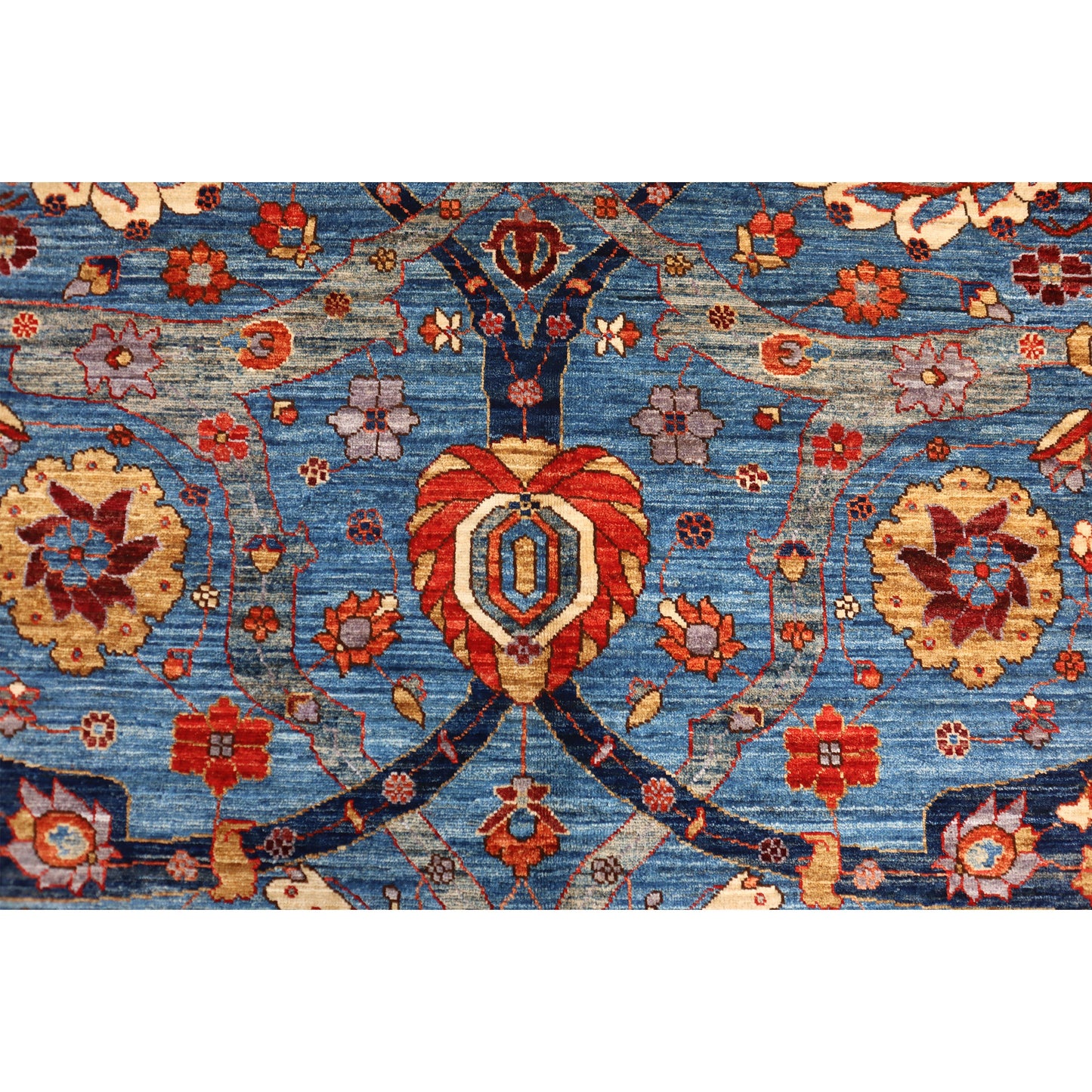 ARYANA ARYAN LIGHT BLUE / NAVY 9'1" X 11'11"
