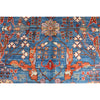ARYANA ARYAN LIGHT BLUE / RUST 8'9" X 12'