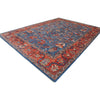 ARYANA ARYAN LIGHT BLUE / RUST 8'9" X 12'
