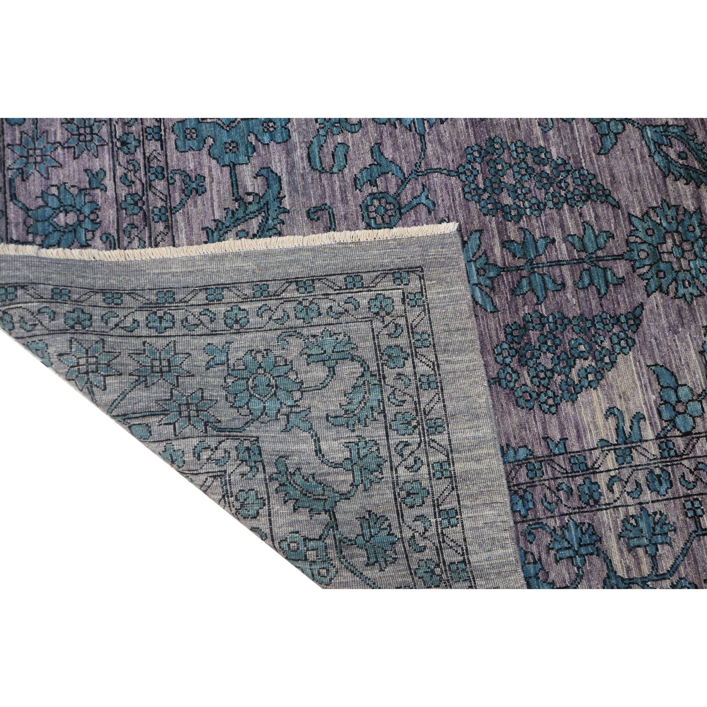 ARYANA ARYAN GREY / TURQUISE 9'3" X 12'5"