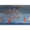 ARYANA ARYAN GREEN / LIGHT BLUE 2'8" X 13'6"