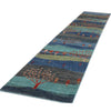 ARYANA ARYAN GREEN / LIGHT BLUE 2'8" X 13'6"