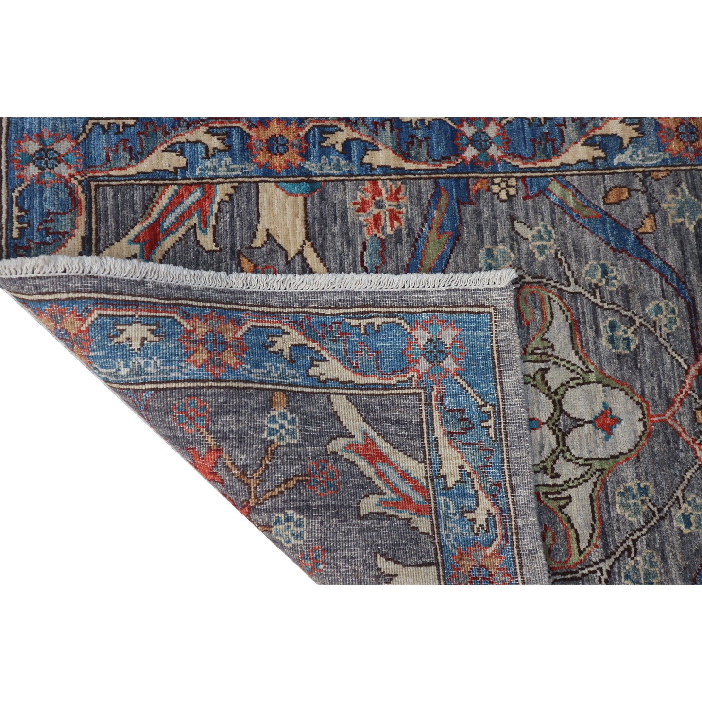 ARYANA ARYAN GREY / LIGHT BLUE 2'7" X 5'5"