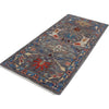 ARYANA ARYAN GREY / LIGHT BLUE 2'7" X 5'5"