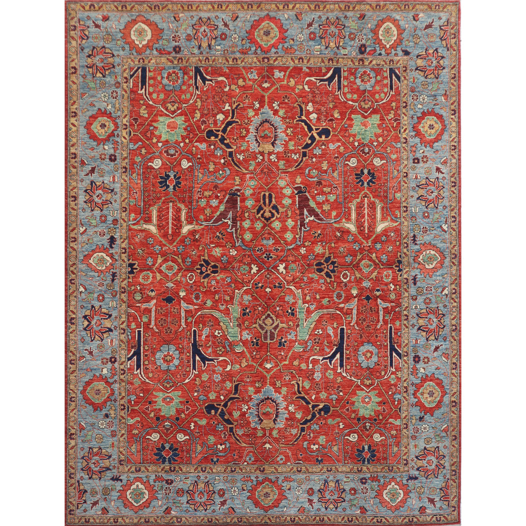 ARYANA ARYAN RUST / GREEN 8'2" X 10'1"