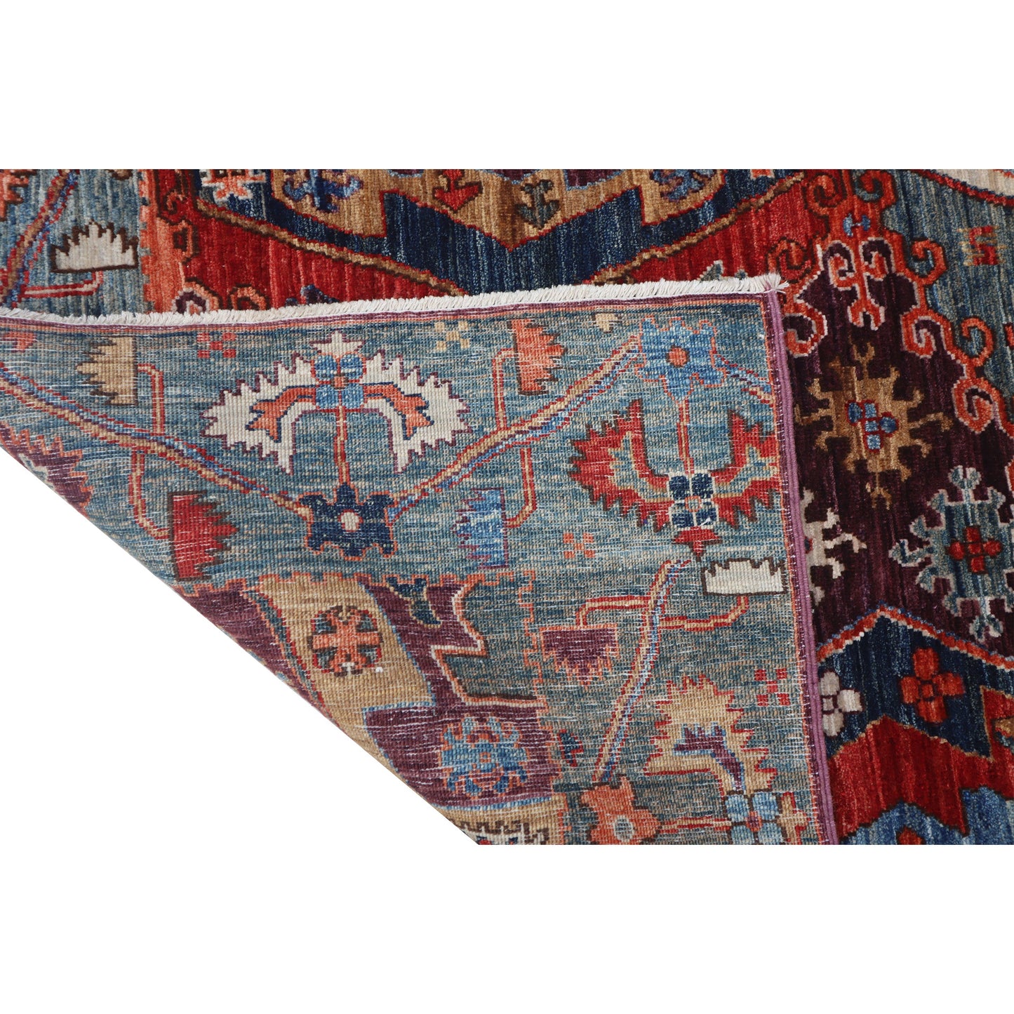 ARYANA ARYAN AUBERGINE / GREEN 5'10" X 11'5"