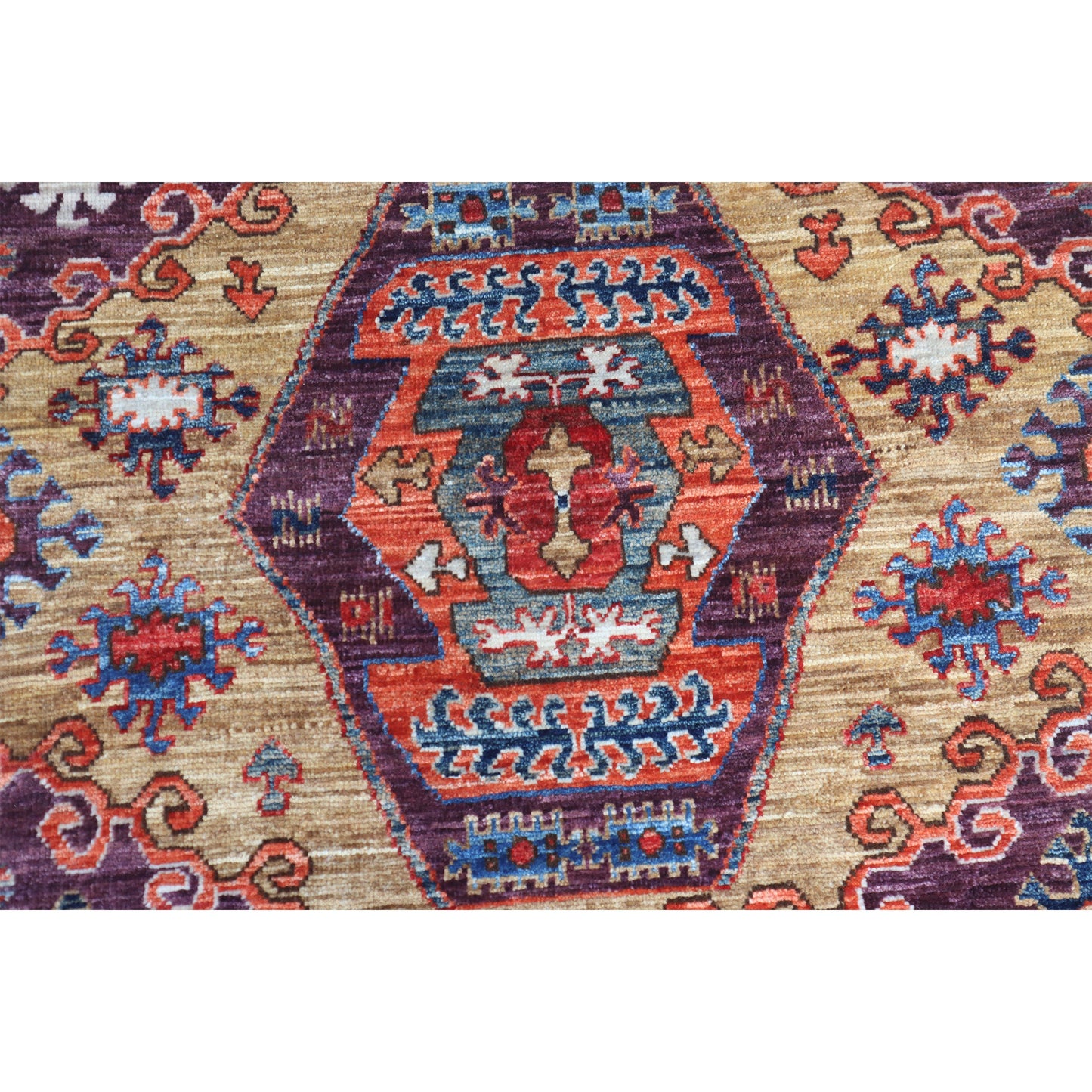 ARYANA ARYAN AUBERGINE / GREEN 5'10" X 11'5"