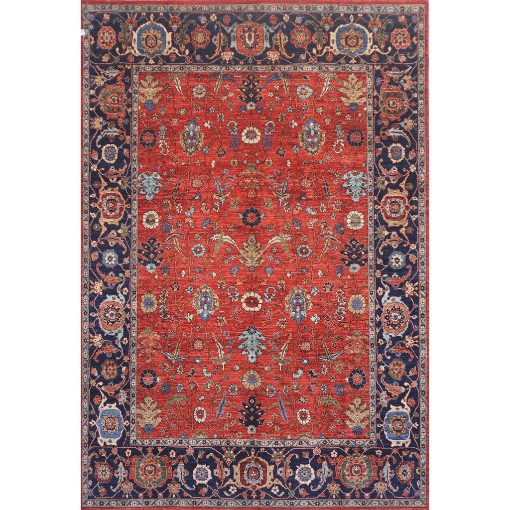 ARYANA ARYAN RUST / NAVY 8'7" X 11'9"