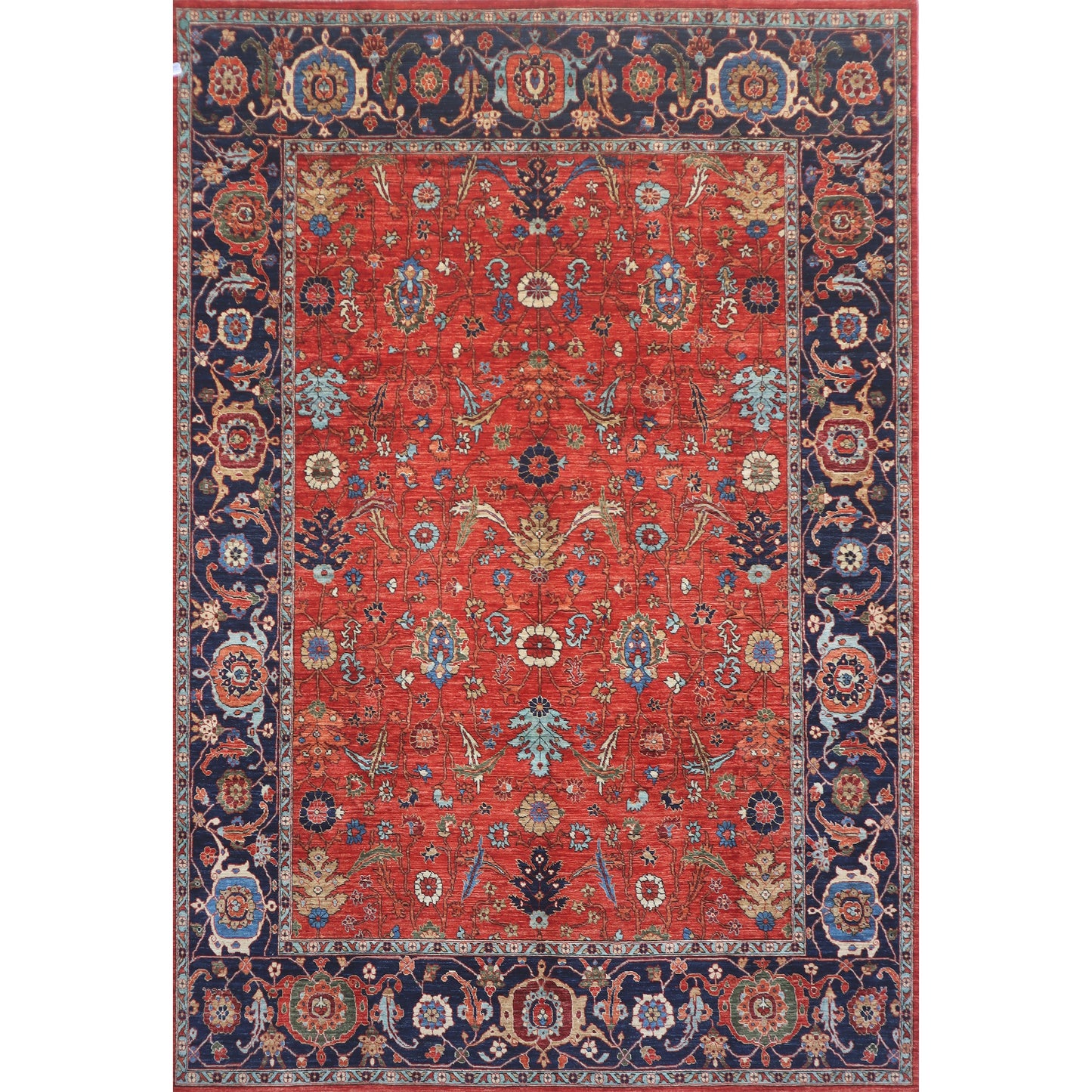 ARYANA ARYAN RUST / NAVY 8'7" X 11'9"