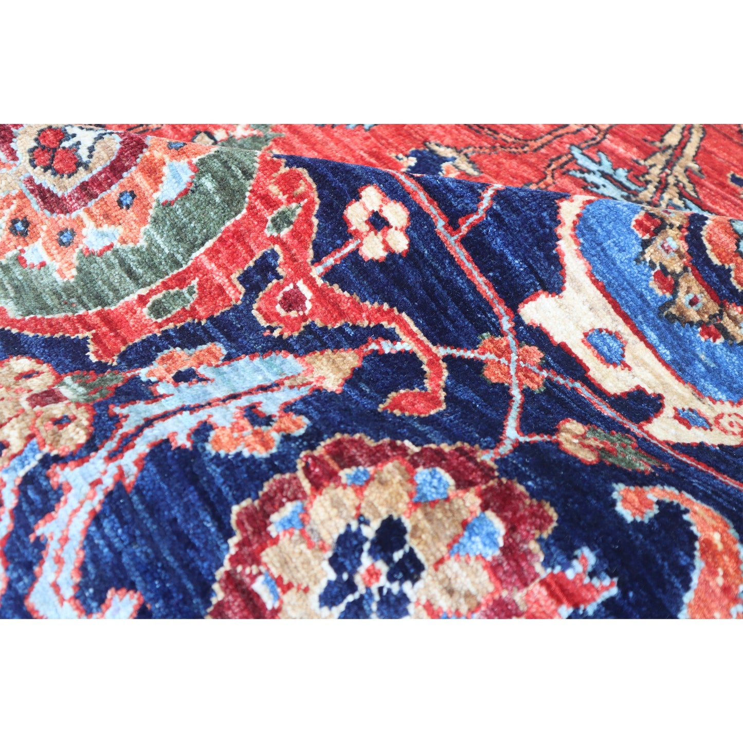 ARYANA ARYAN RUST / NAVY 8'7" X 11'9"