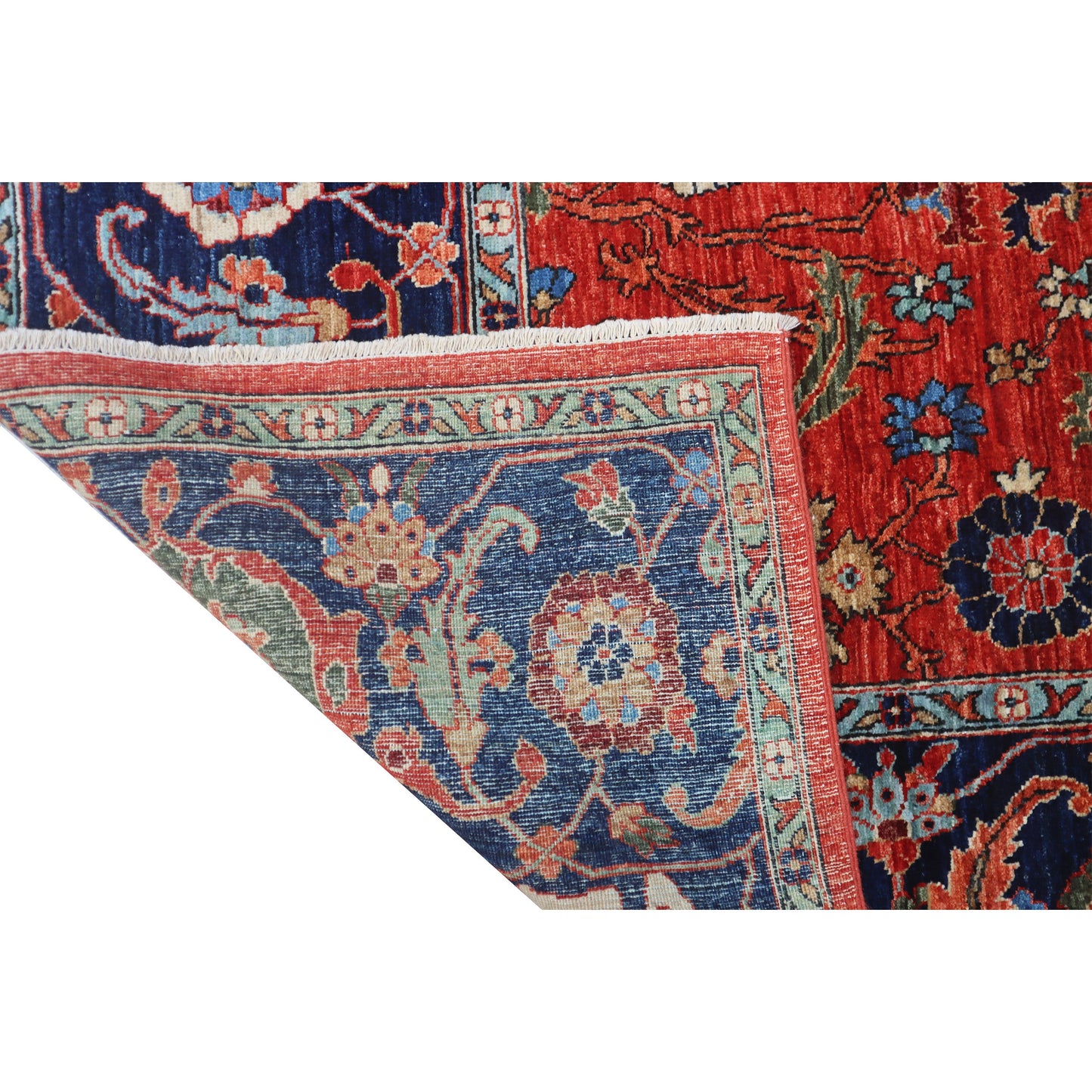 ARYANA ARYAN RUST / NAVY 8'7" X 11'9"