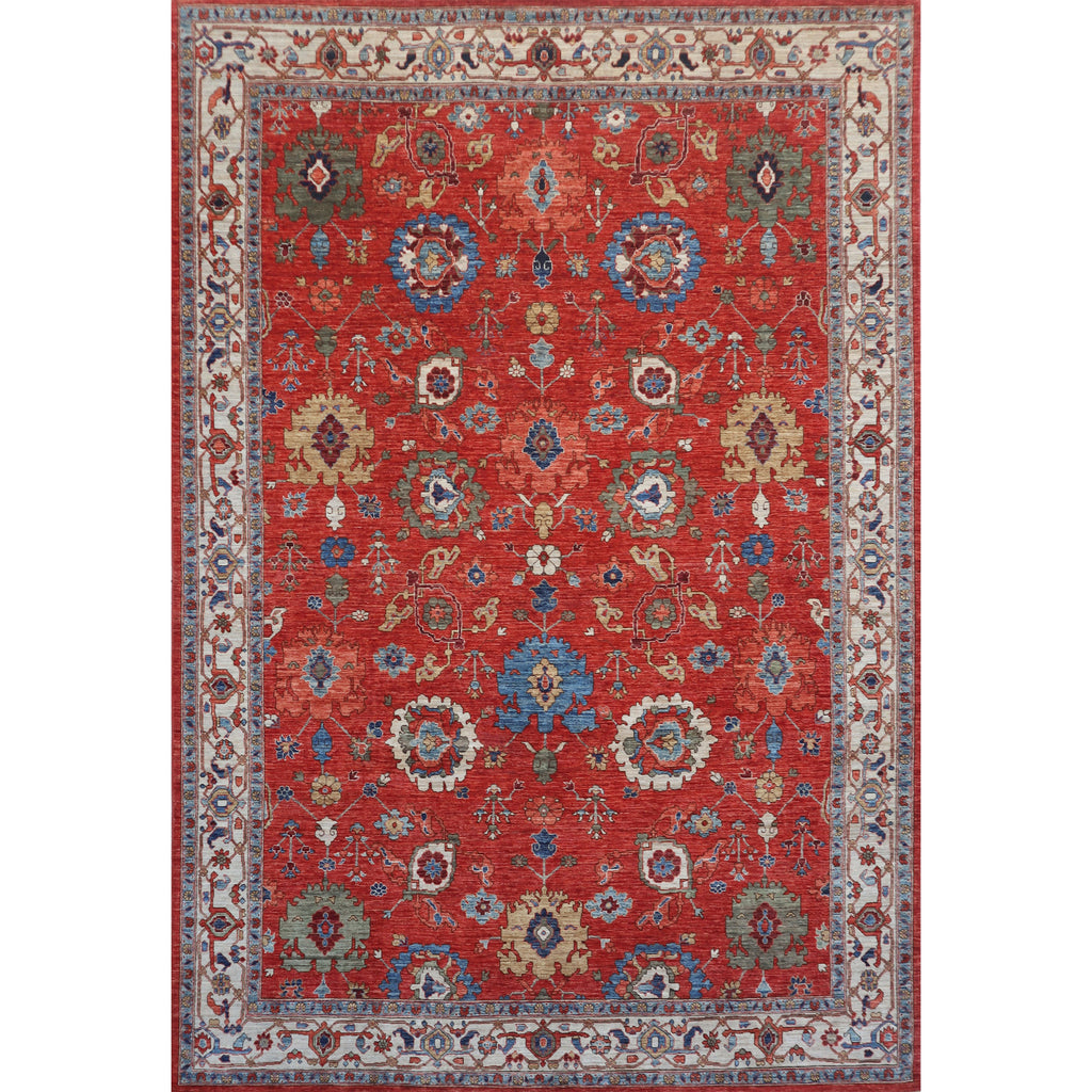 ARYANA ARYAN RUST / IVORY 8'10" X 12'