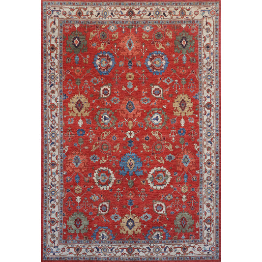ARYANA ARYAN RUST / IVORY 8'10" X 12'