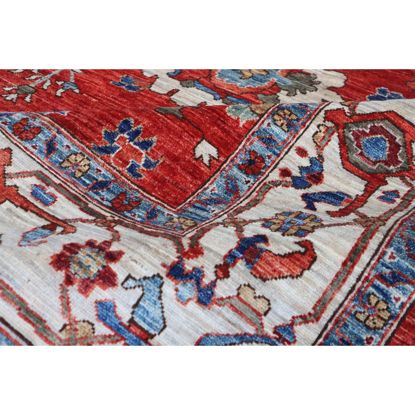 ARYANA ARYAN RUST / IVORY 8'10" X 12'