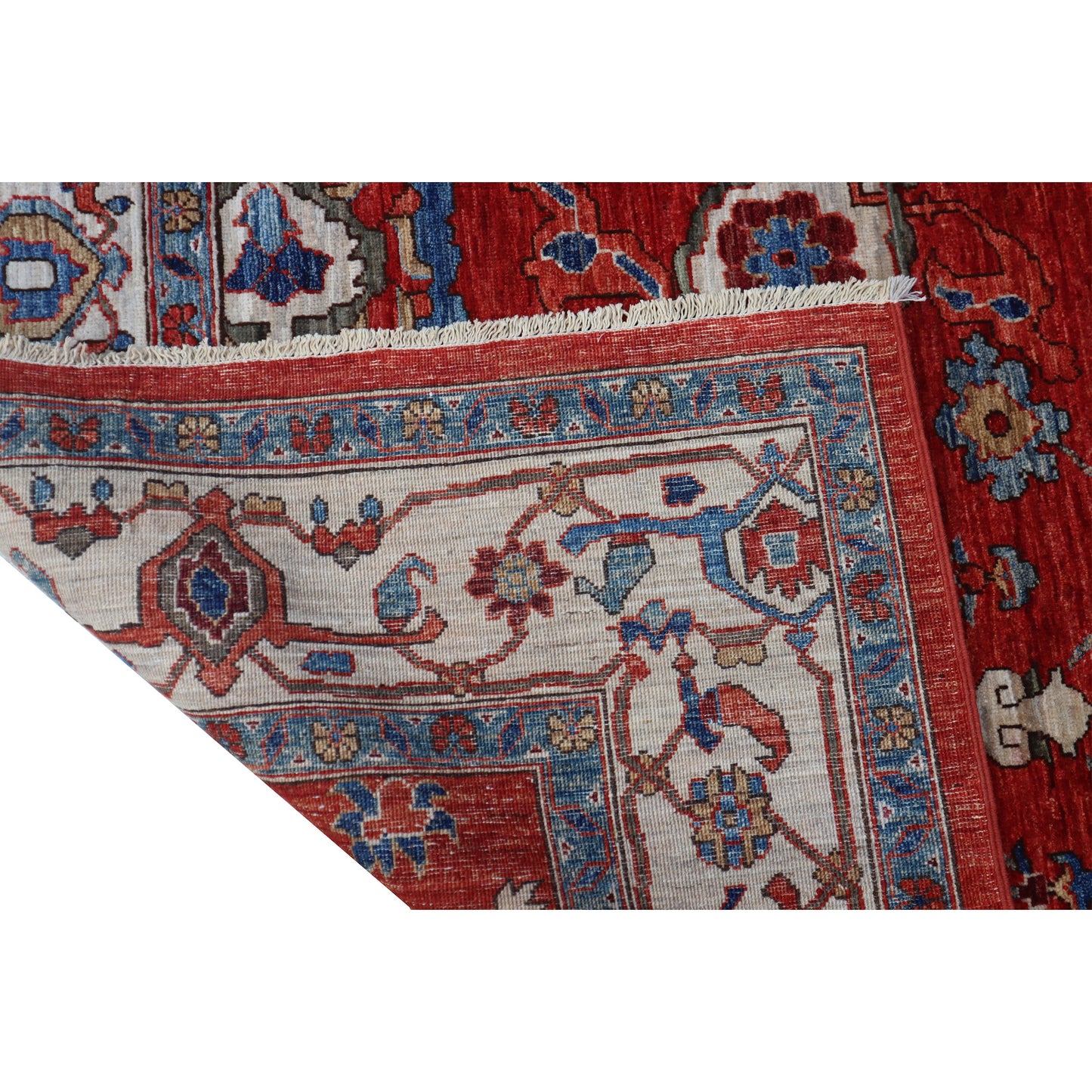 ARYANA ARYAN RUST / IVORY 8'10" X 12'