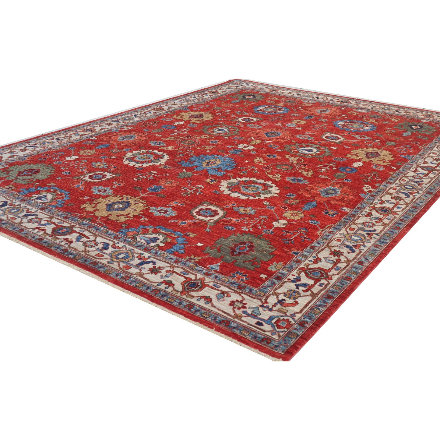 ARYANA ARYAN RUST / IVORY 8'10" X 12'