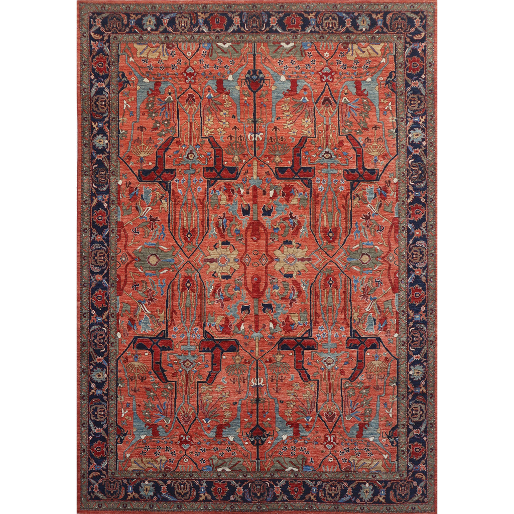 ARYANA ARYAN RUST / NAVY 8'11" X 11'9"