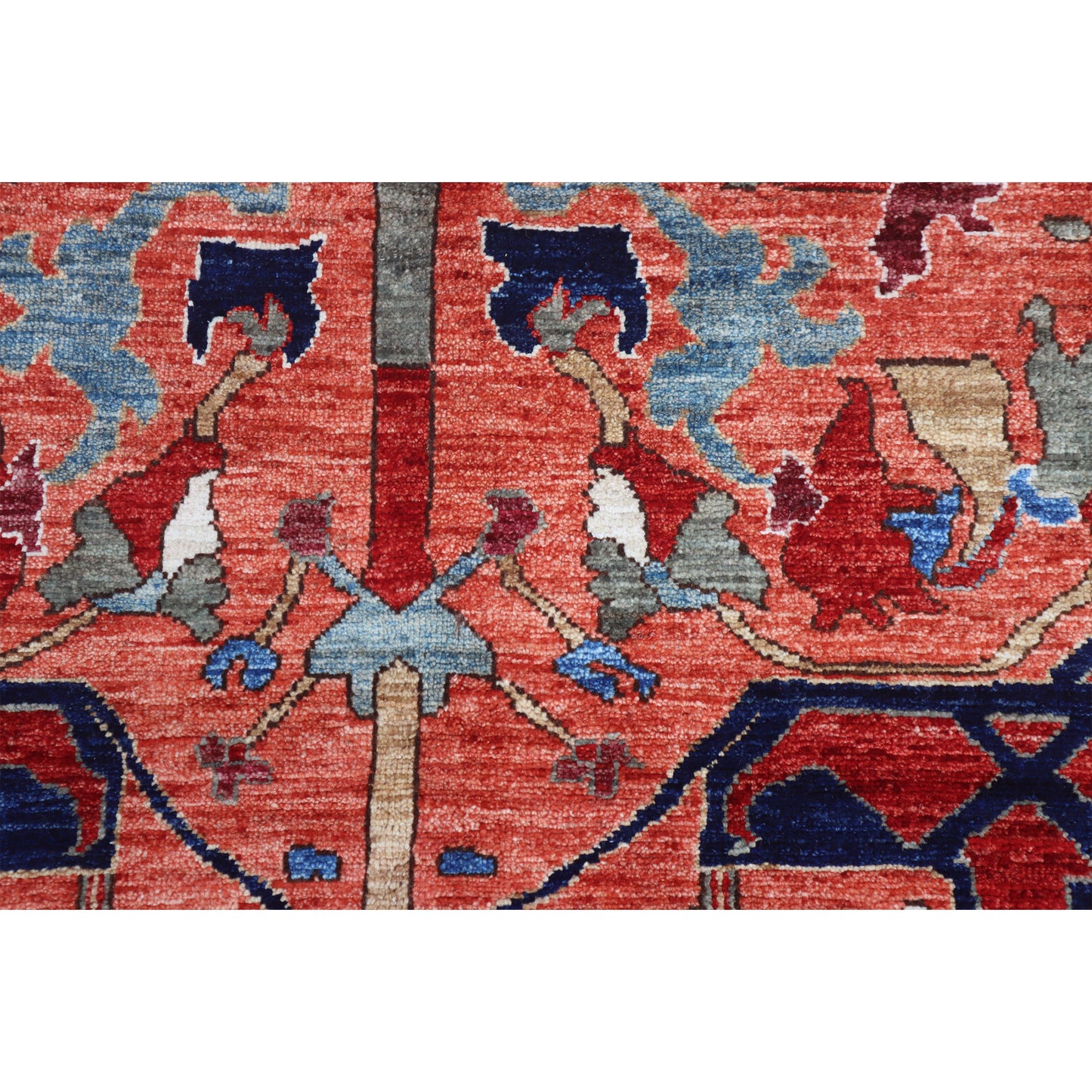 ARYANA ARYAN RUST / NAVY 8'11" X 11'9"
