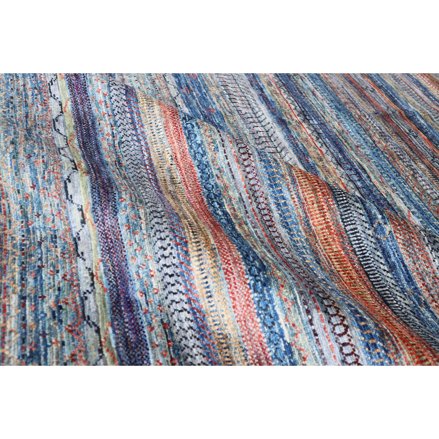 ARYANA GABEH GREY / ORANGE 8'9" X 12'2"
