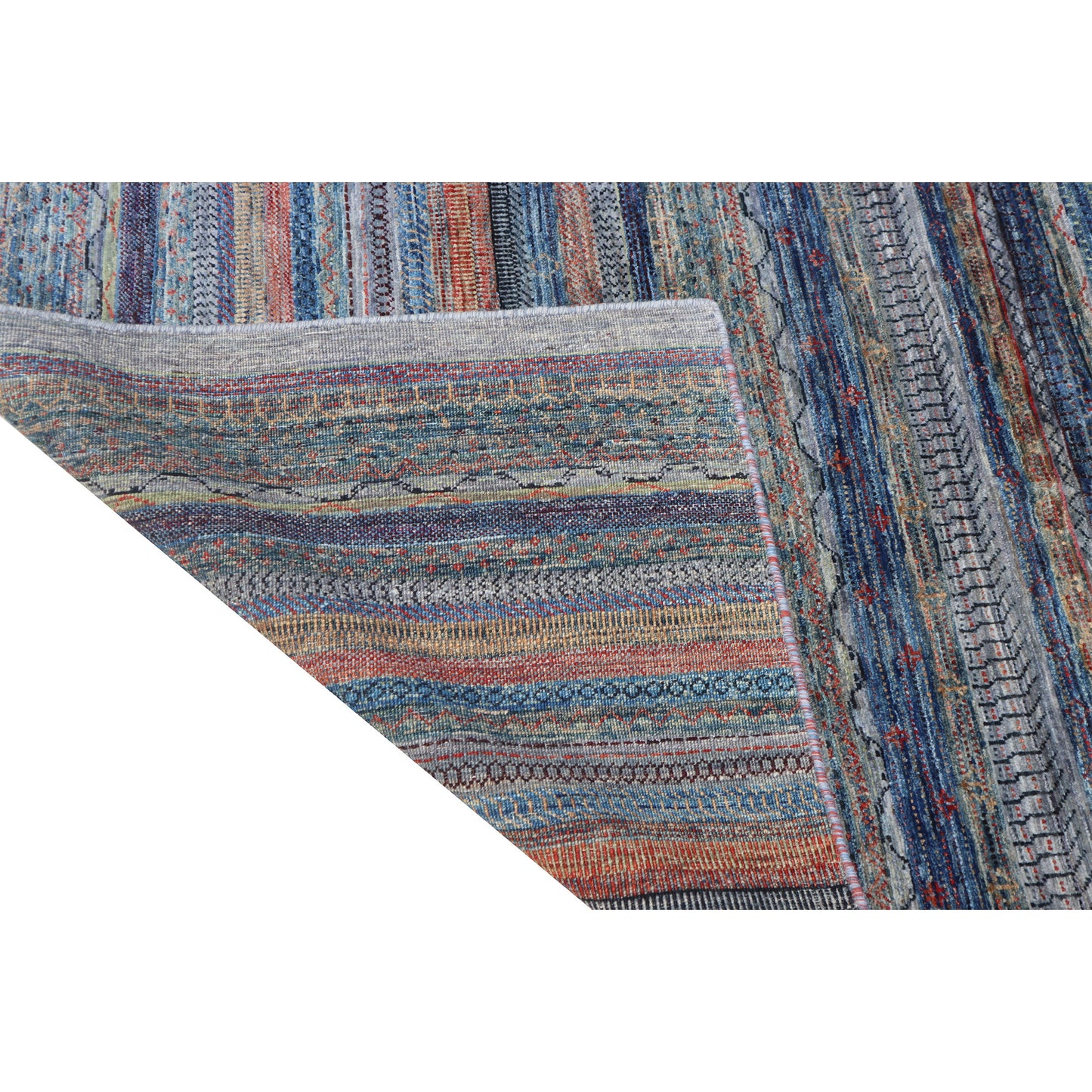ARYANA GABEH GREY / ORANGE 8'9" X 12'2"