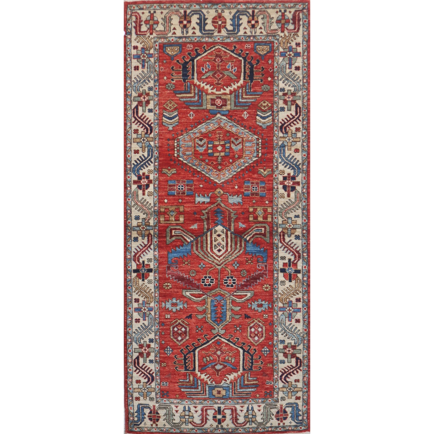 ARYANA ARYAN RUST / IVORY 2'7" X 6'1"